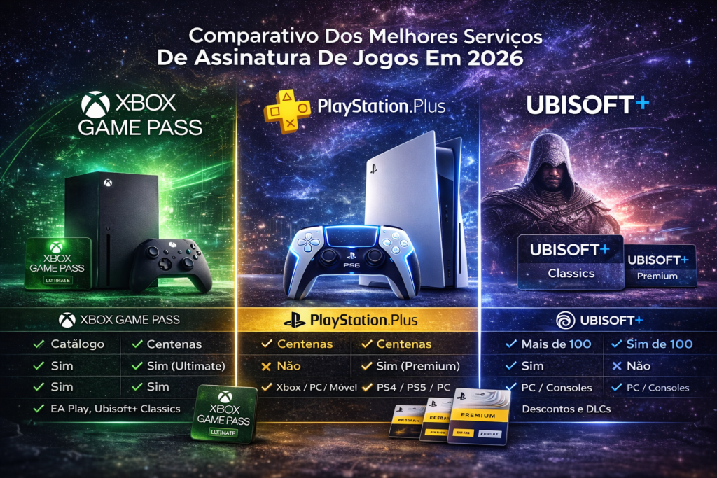 Serviços de assinatura