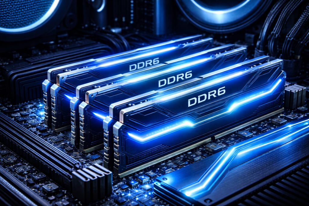 Memória RAM DDR6 em 2026
