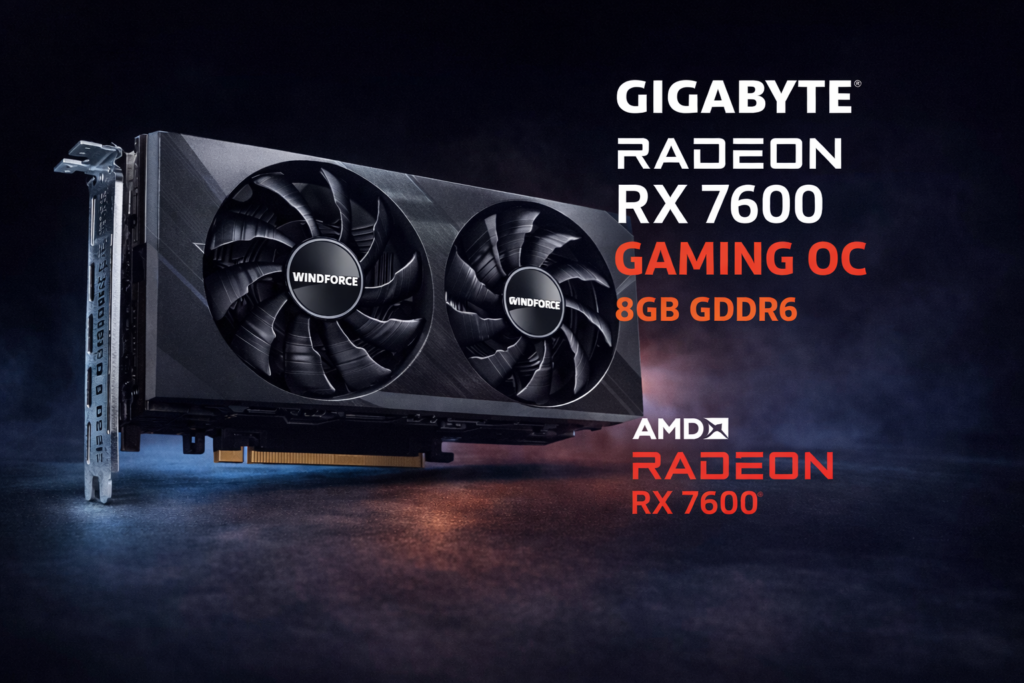 Placa de Vídeo RX 7600 Gaming OC